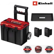 Original Einhell E-Case L Systemkoffer max. 120 kg, mit Rädern Transport von Zubehör und Werkzeug