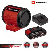 Einhell-Lautsprecher TC-SR 18 Li BT Akku 2.5 Ah, Ladegerät, Bluetooth, AUX-/USB-