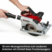 Einhell Akku-Handkreissäge TP-CS 18/190 Li BL- Solo 18V ohne Akku und Ladegerät Power X-Change