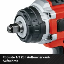 Einhell Pro  Schlagschrauber IMPAXXO 18/450 Akku 4.0 Ah 18V SF-Koffer 3-Gang-Getriebe, Bürstenloser Motor