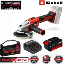 Einhell Professional Akku-Winkelschleifer AXXIO 18/125 Q...