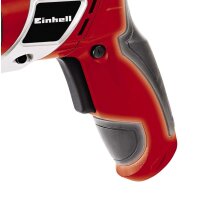 Einhell Akkuschrauber TC-SD 3,6 Li (3,6V, 1300 mAh Drehgelenk im Handgriff, LED-Licht, Softgriff, Ladekontrollleuchte, inkl. 6 Bits