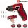 Einhell Akkuschrauber TC-SD 3,6 Li (3,6V, 1300 mAh Drehgelenk im Handgriff, LED-Licht, Softgriff, Ladekontrollleuchte, inkl. 6 Bits