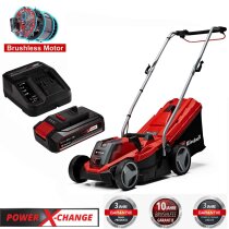 Einhell Rasenmäher GE-CM 18/33 Li 18V Akku 2.5 Ah + Ladegerät Brushless Motor