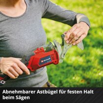 Einhell Akku-Astsäge GE-GS 18/150 Li-Solo 18V inkl- 2 kwb + 2 Bosch Sägeblätter