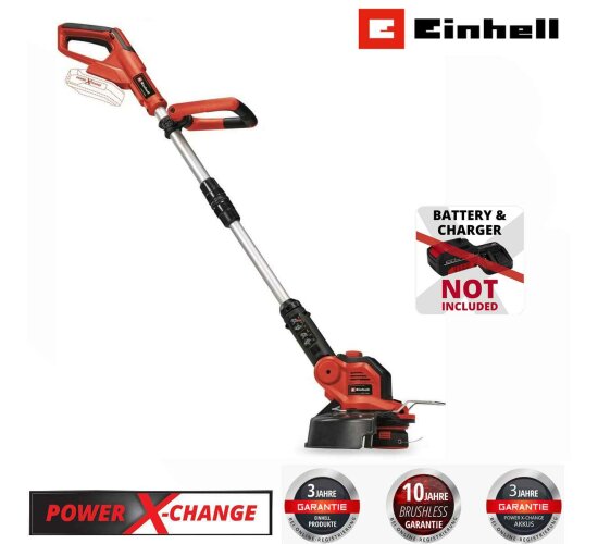 Einhell Akku-Rasentrimmer GE-CT 18/28 -Solo 18V Ø 28mm, Fadentrimmer