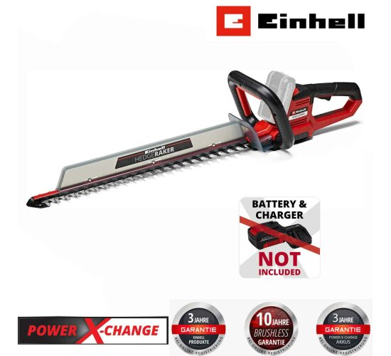 Einhell Akku-Heckenschere ARCURRA 18/55 ohne Akku / Ladegerät 18V Power x-Change