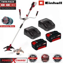 Einhell Sense Agillo 36/255 BL  36V  2 x 18V Akku 2 x Ladegerät Brushless Motor