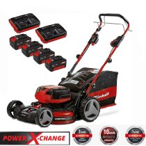 Einhell Akku-Rasenmäher GE-CM 36/47 S HW Li 4x4,0 Ah 18V-PXC-Akkus, 2x PXC-Twincharger