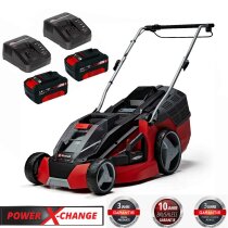 Einhell Rasenmäher GE-CM 43 Li M Kit 36V, 43 cm 2 x...