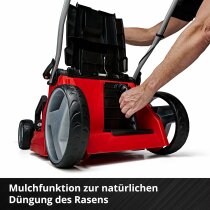 Einhell Rasenmäher GE-CM 43 Li M Kit 36V, 43 cm 2 x 4,0 Ah Akku + 2 x Ladegerät)