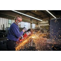Einhell Professional Akku-Winkelschleifer AXXIO 36/230 Q 36V, 2200 W + 2 Trennscheiben
