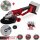 Einhell Professional Akku-Winkelschleifer AXXIO 36/230 Q 36V, 2200 W + 2 Trennscheiben