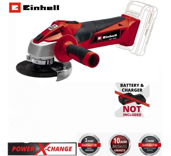 Einhell Akku-Winkelschleifer TC-AG 18/115 18V, 115 mm
