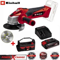 Einhell Winkelschleifer TE-AG 18/115 18V 115 mm +Akku 2.5...