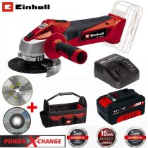 Einhell Winkelschleifer TE-AG 18/115 18V 115 mm +Akku 4.0...