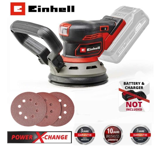 Einhell Professional Akku-Exzenterschleifer TP-RS 18/32 Li BL-Solo 18V Brushless