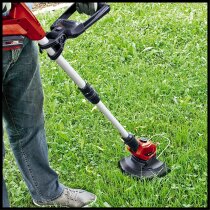 Einhell Akku-Rasentrimmer Power X-Change GE-CT 18 Li  18V,SOLO dreh- und neigbarer Motorkopf, Flowerguard