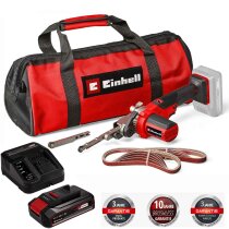Einhell Bandfeile TE-BF 18 Li 18V Akku 2.5 Ah 2 x...