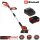 Einhell Rasentrimmer GE-CT 18/28 Akku 4.0 Ah Ladegerät 18V Ø 28mm, Fadentrimmer