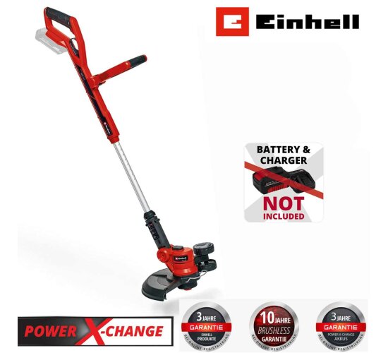 Einhell Akku-Rasentrimmer GE-CT 18/30 -Solo 18V Ø 30 mm, Fadentrimmer