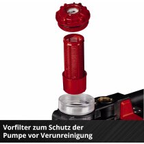 Einhell Akku-Gartenpumpe AQUINNA 36/38 F LED AUTOMATIC 36V, 2 x 18V max 3800 L/h