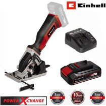 Einhell Akku-Mini-Handkreissäge TE-CS 18/89 Li - mit...