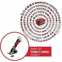 Einhell Akku-Mini-Handkreissäge TE-CS 18/89 Li - mit Akku 2.5 Ah und Ladegerät