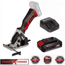 Einhell Akku-Mini-Handkreissäge TE-CS 18/89 Li - mit...