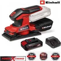 Einhell Akku-Schwingschleifer TC-OS 18/187 Li mit Akku...