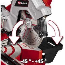Einhell Zug-Kapp-Gehrungssäge TE-SM 216 Dual 1.800 W inkl. Hartmetall-Sägeblatt