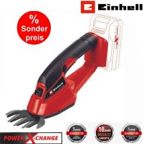 Einhell City Rasenmäher GE-CM 18V + Grasschere,  Akku 2.5 A Ladegerät