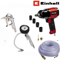 Einhell 10-tlg.Set Druckluft-Schlagschrauber,...