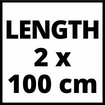 Einhell Führungsschiene Handkreissägen und Tauchsägen, 2x 1000 mm