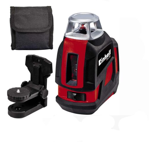 Einhell Kreuzlinienlaser TE-LL 360 G selbstnivellierend,+.Wandhalterung Tasche