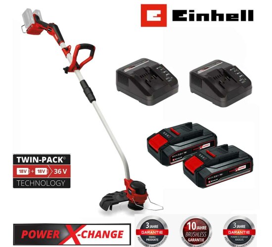 Einhell Professional Akku-Rasentrimmer GP-CT 36/35 Li BL- 2,5 Ah 36V