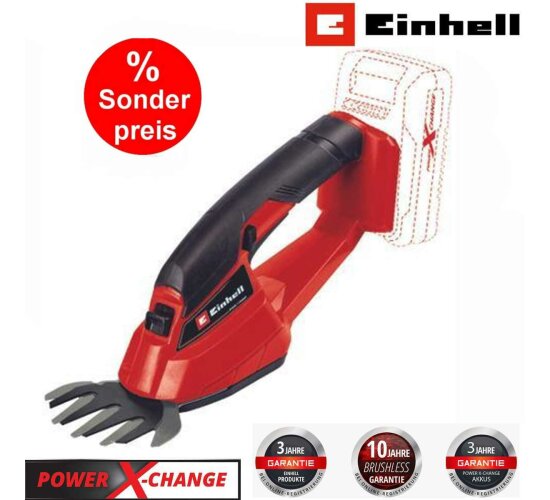 Einhell Akku Grasschere GC-AGS 18 Li- 18V ,ohne Akku , Ladegerät Power X-Change