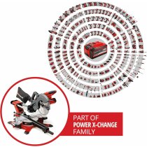 Einhell Akku-Zug-Kapp-Gehrungssäge 36V TE-SM 36/10 L Li- 2 x Akkus / Ladegerät