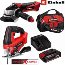 Einhell Winkelschleifer TE-AG 18/115, Stichsäge...