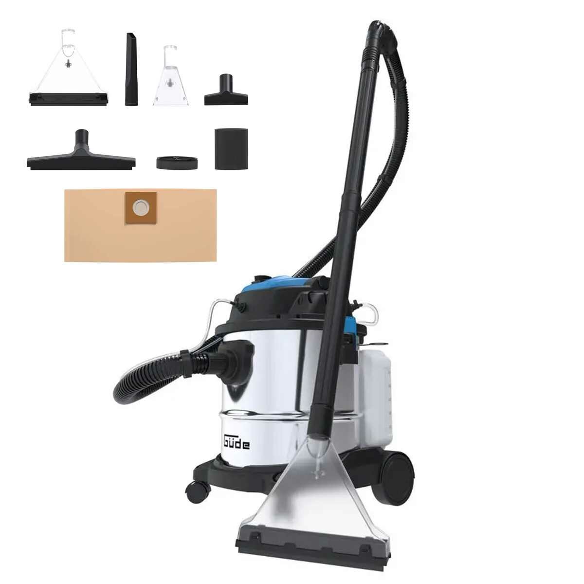 Güde Waschsauger GWS 1600-20 Teppich Hartböden, Polster Autoreinigung, 99,99 €