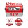 GÜDE Starterset Doppel Ladegerät + 18V E³ 2 x Akku 4.0 Ah LGAP 18-3040