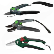 Parkside / Florabest Set 3 x Gartenschere Amboss / Bypass...