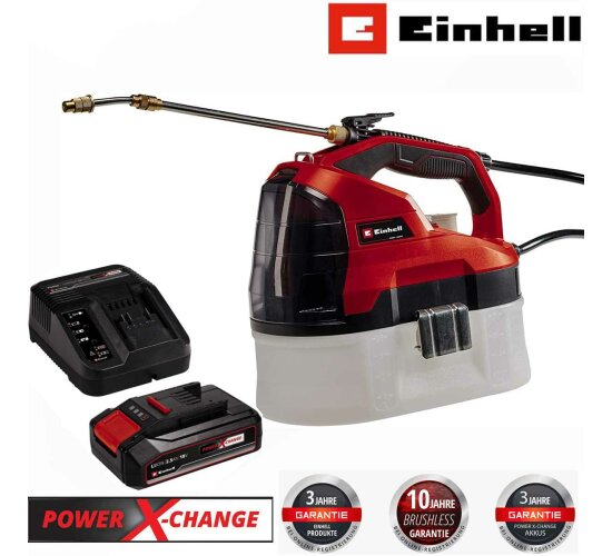 Einhell Akku-Drucksprühgerät GE-WS 18/35 Li-mit Akku 2.5 Ah, Ladegerät