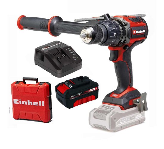 Einhell Professional 18V Akku-Schlagbohrschrauber TP-CD 18/120 BL Akku 4.0 Ah Koffer