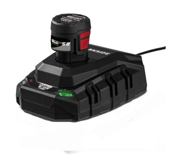 PARKSIDE PERFORMANCE Akku PAPK 12V  2,5 Ah + Ladegerät PLGK 6.0 A