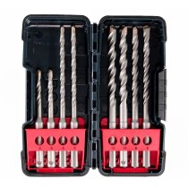 Bosch Hammerbohrer-Set SDS-Plus-3, Tough Box, 8-tlg Beton...