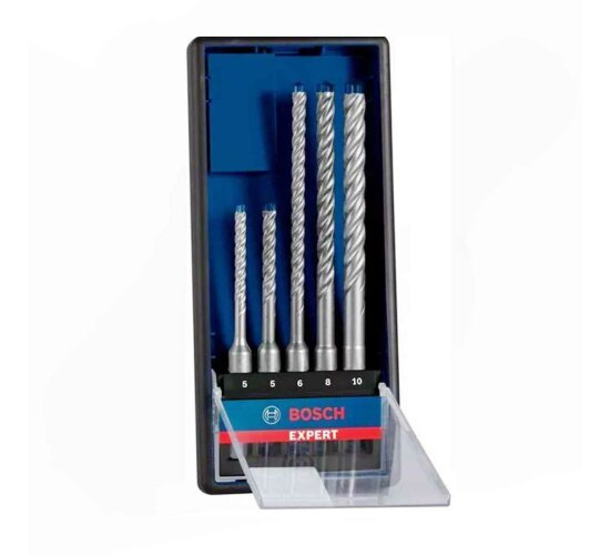 Bosch Expert SDS plus-7X Hammerbohrer-Set 5/6/6/8/10 mm 5tlg.