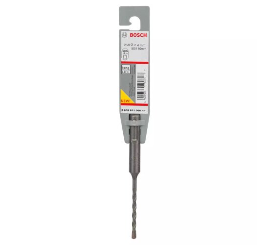 Bosch  SDS plus-3  Ø 4 x 50 x 115 mm Hammerbohrer,