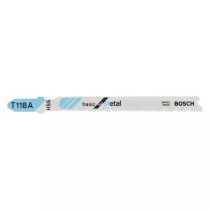Bosch Stichsägeblatt T118A Basic for Metal 5er-Pack