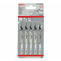 Bosch Stichsägeblatt T101BR Clean for Wood, 5er-Pack
